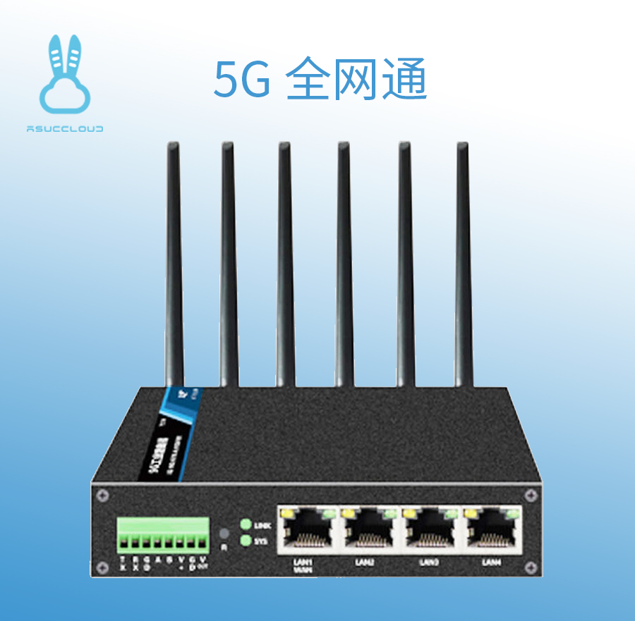 全网通工业5G路由器-yc880031F（四口）
